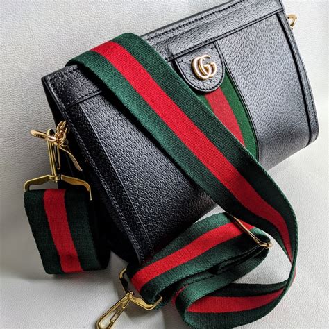 gucci bag with canvas strap|authentic gucci bag strap.